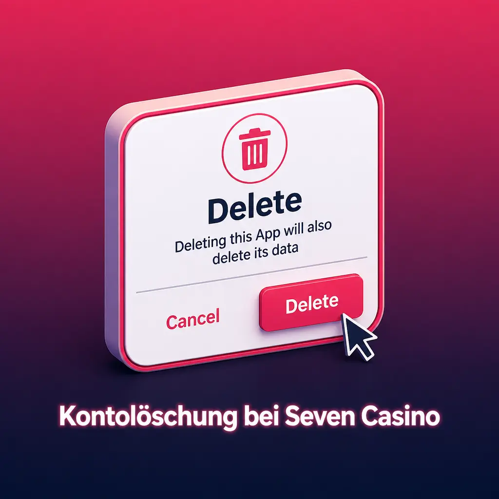 Optionen für Kontolöschung und Selbstausschluss bei Seven Casino