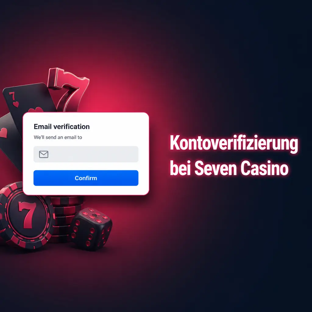 Schritte zur Kontoverifizierung bei Seven Casino: Ausweis und Adressnachweis für den KYC-Prozess hochladen.