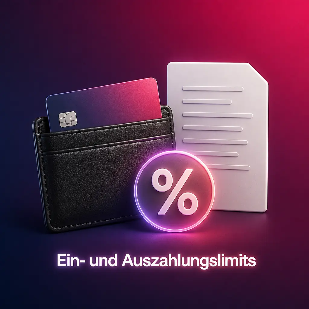 Ein- und Auszahlungslimits im Seven Casino für Kreditkarten, E-Wallets und Kryptowährungen.