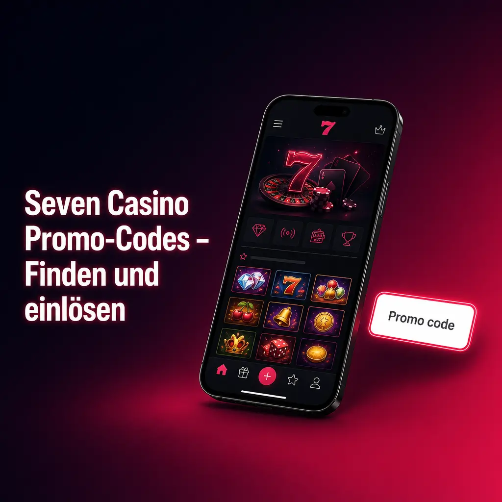 Seven Casino Promo-Codes finden und einlösen, um exklusive Boni und Freispiele zu erhalten.