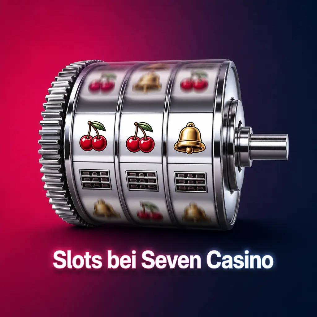 Vielfältige Slots-Lobby im Seven Casino mit über 5.600 Spielen, inklusive Megaways und Top-Titeln wie Book of Dead.