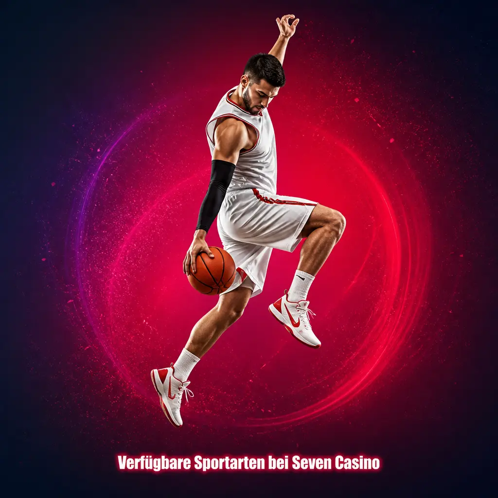 Verfügbare Sportarten und Anleitung zur Platzierung von Sportwetten bei Seven Casino.