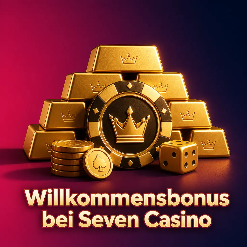 Willkommensbonus bei Seven Casino: 450 % bis zu 7.500 EUR für die ersten vier Einzahlungen.